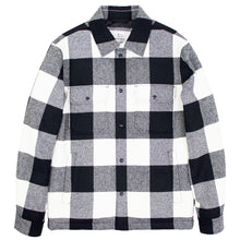 画像をギャラリービューアに読み込む, WOOLRICH(ウールリッチ)ALASKAN WOOL CHECK OVERSHIRT チェック柄 オーバーシャツ【ホワイトバッファローチェック】国内正規品