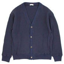 画像をギャラリービューアに読み込む, Seagreen(シーグリーン)BIG WAFFLE CARDIGAN ビッグ ワッフル カーディガン【ネイビー】国内正規品