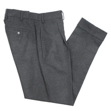 画像をギャラリービューアに読み込む, BORELIO(ボレリオ)ワンプリーツ テーパード パンツ スラックス【ミディアムグレー】国内正規品