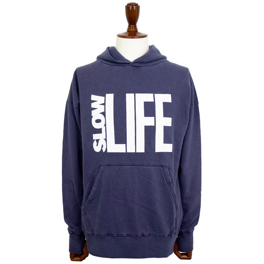 Mixta(ミクスタ)「SLOW LIFE」裏起毛 スウェット パーカー【NIGHT OCEAN】国内正規品