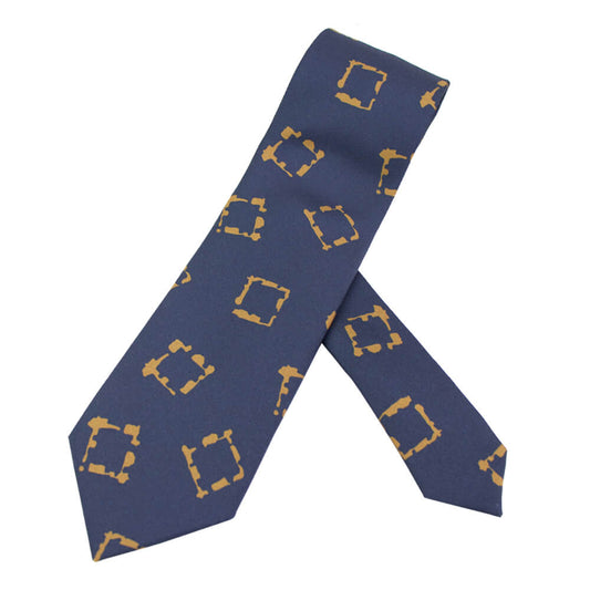 HOLLIDAY&BROWN(ホリデーアンドブラウン)シルク タイ【ネイビー】国内正規品