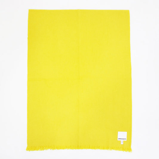 upper hights(アッパーハイツ)カシミヤ ストール【イエロー】国内正規品