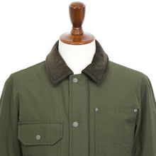 画像をギャラリービューアに読み込む, WOOLRICH(ウールリッチ)ダスター ワーク ジャケット【ダークグリーン】国内正規品
