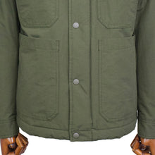 画像をギャラリービューアに読み込む, WOOLRICH(ウールリッチ)ダスター ワーク ジャケット【ダークグリーン】国内正規品