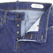 画像をギャラリービューアに読み込む, YCHAI(イカイ)PANATELA インディゴブルー 5ポケット ストレッチ ウォッシュドデニム【インディゴブルー】国内正規品