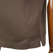 画像をギャラリービューアに読み込む, FILIPPO DE LAURENTIIS(フィリッポ デ ローレンティス)ニットTシャツ【ブラウン】