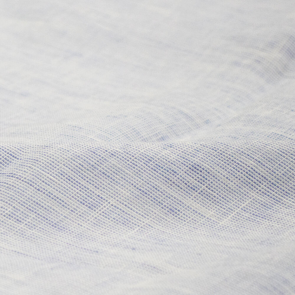 giannetto(ジャンネット)Vinci fit ワイドカラー リネン シャツ【サックス】国内正規品