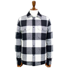 画像をギャラリービューアに読み込む, WOOLRICH(ウールリッチ)ALASKAN WOOL CHECK OVERSHIRT チェック柄 オーバーシャツ【ホワイトバッファローチェック】国内正規品