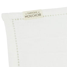 画像をギャラリービューアに読み込む, LA FABRIQUE DU MOUCHOIR(ラ ファブリーク デュ ムショワール)リネン ハンカチーフ【エクリュ】国内正規品