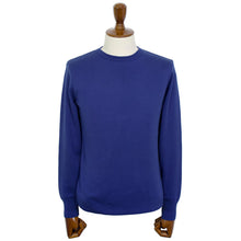 画像をギャラリービューアに読み込む, Blu Bre(ブルブレ)コットン クルーネック ロングスリーブ ニットTシャツ【モルジブブルー】国内正規品