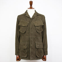 画像をギャラリービューアに読み込む, CINQUANTA(チンクワンタ)JUNGLE FATIGUE JACKET ジャングルファティーグジャケット ミリタリー US ARMY スエード【カーキ】国内正規品