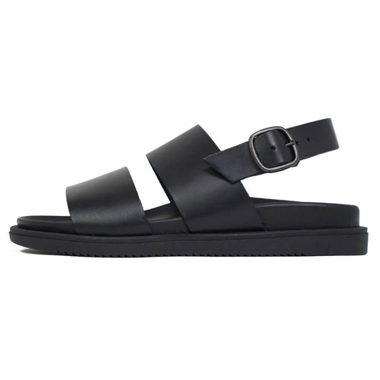 MAURO de BARI(マウロデバーリ)アンクルストラップサンダル【ブラック】