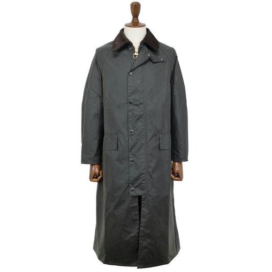Barbour(バブアー)OVERSIZED WAX BURGHLEY/オーバーサイズ ワックス バーレー MWX1674 ガーメント付【グリーン】国内正規品