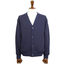 画像をギャラリービューアに読み込む, Seagreen(シーグリーン)BIG WAFFLE CARDIGAN ビッグ ワッフル カーディガン【ネイビー】国内正規品