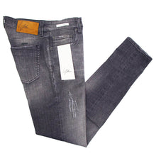 画像をギャラリービューアに読み込む, YCHAI(イカイ)PANATELA ブラックダメージ 5ポケット ストレッチ ウォッシュドデニム【ブラック】国内正規品