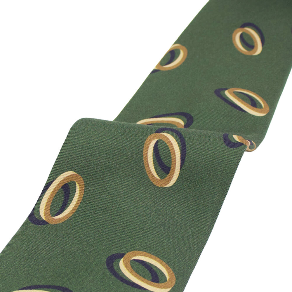 HOLLIDAY&BROWN(ホリデーアンドブラウン)シルク タイ【グリーン】国内正規品