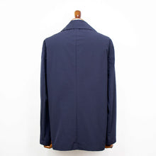 画像をギャラリービューアに読み込む, hevo(イーヴォ)TRANI トラーニ ポリエステル コットン ショート丈 ピーコート / ピージャケット【ネイビー】国内正規品