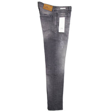 画像をギャラリービューアに読み込む, YCHAI(イカイ)PANATELA ブラックダメージ 5ポケット ストレッチ ウォッシュドデニム【ブラック】国内正規品