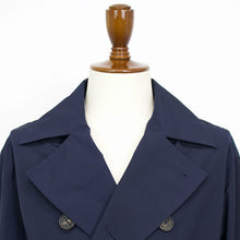 画像をギャラリービューアに読み込む, hevo(イーヴォ)TRANI トラーニ ポリエステル コットン ショート丈 ピーコート / ピージャケット【ネイビー】国内正規品