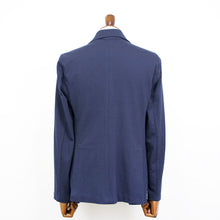画像をギャラリービューアに読み込む, Finjack(フィンジャック)シアサッカー 2つボタン シングル シャツ ジャケット【ネイビー】国内正規品