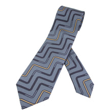 画像をギャラリービューアに読み込む, HOLLIDAY&BROWN(ホリデーアンドブラウン)シルク タイ【グレー】国内正規品