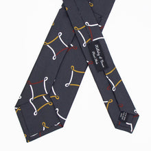 画像をギャラリービューアに読み込む, HOLLIDAY&BROWN(ホリデーアンドブラウン)ハンドメイド シルク タイ【チャコールグレー】国内正規品