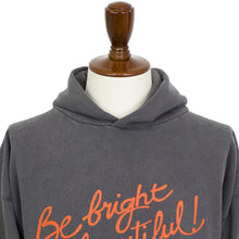 画像をギャラリービューアに読み込む, Mixta(ミクスタ)「Be bright and beautiful」裏起毛 スウェット パーカー【VINTAGE BLACK】国内正規品