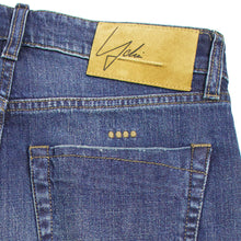 画像をギャラリービューアに読み込む, YCHAI(イカイ)PANATELA インディゴブルーダメージ 5ポケット ストレッチ ウォッシュドデニム【インディゴブルー】国内正規品