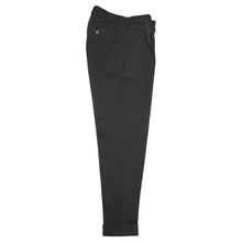 画像をギャラリービューアに読み込む, BORELIO(ボレリオ)ワンプリーツ テーパード パンツ スラックス【チャコールグレー】国内正規品