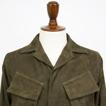 画像をギャラリービューアに読み込む, CINQUANTA(チンクワンタ)JUNGLE FATIGUE JACKET ジャングルファティーグジャケット ミリタリー US ARMY スエード【カーキ】国内正規品