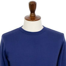 画像をギャラリービューアに読み込む, Blu Bre(ブルブレ)コットン クルーネック ロングスリーブ ニットTシャツ【モルジブブルー】国内正規品