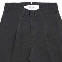 画像をギャラリービューアに読み込む, BORELIO(ボレリオ)ワンプリーツ テーパード パンツ スラックス【チャコールグレー】国内正規品