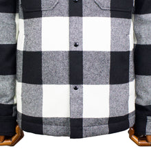 画像をギャラリービューアに読み込む, WOOLRICH(ウールリッチ)ALASKAN WOOL CHECK OVERSHIRT チェック柄 オーバーシャツ【ホワイトバッファローチェック】国内正規品