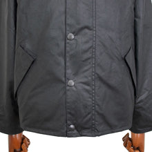 画像をギャラリービューアに読み込む, Barbour(バブアー)TRANSPORT WAX / トランスポートワックス MWX1678 ショート丈 オイルド ジャケット ガーメント付【ブラック】国内正規品