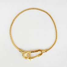 画像をギャラリービューアに読み込む, MIKIA(ミキア)K24 gold plated Snake Karabiner Bracelets スネーク カラビナ ブレスレット【ゴールド】国内正規品