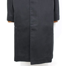 画像をギャラリービューアに読み込む, Solleciti(ソレシティ)コットンツイル ベルテッド バルカラー コート【ブラック】国内正規品