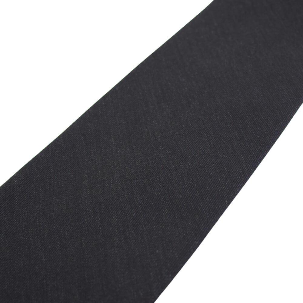 BRUNO(ブルーノ)スフォデラートトレピエゲ ウールタイ DORMEUIL ドーメル 生地使用 トレピエゲ 三つ折り ウール ネクタイ【ダークグレー】正規販売店