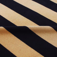 画像をギャラリービューアに読み込む, MAISON CORNICHON(メゾン コルニション)コットンフライス編み ボーダー柄 ボートネック カットソー【ベージュ×ブラック】国内正規品