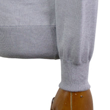 画像をギャラリービューアに読み込む, Blu Bre(ブルブレ)コットンモックネック ロングスリーブ ハイゲージ ニット【グレー】国内正規品