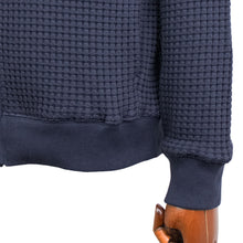 画像をギャラリービューアに読み込む, Seagreen(シーグリーン)BIG WAFFLE CARDIGAN ビッグ ワッフル カーディガン【ネイビー】国内正規品