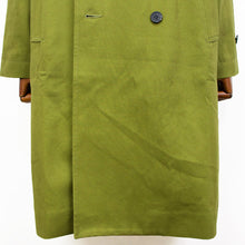 画像をギャラリービューアに読み込む, Solleciti(ソレシティ)コットンツイル ダブルブレスト スプリング コート【オリーブ】国内正規品