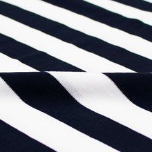 画像をギャラリービューアに読み込む, Blu Bre(ブルブレ)ボーダー柄 コットン ニットT 別注モデル【ネイビー×ホワイト】国内正規品