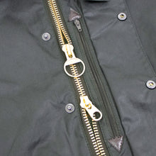 画像をギャラリービューアに読み込む, Barbour(バブアー)TRANSPORT WAX / トランスポートワックス MWX1678 ショート丈 オイルド ジャケット ガーメント付【グリーン】国内正規品