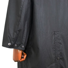 画像をギャラリービューアに読み込む, Barbour(バブアー)OVERSIZED WAX BURGHLEY/オーバーサイズ ワックス バーレー MWX1674 ガーメント付【ブラック】国内正規品