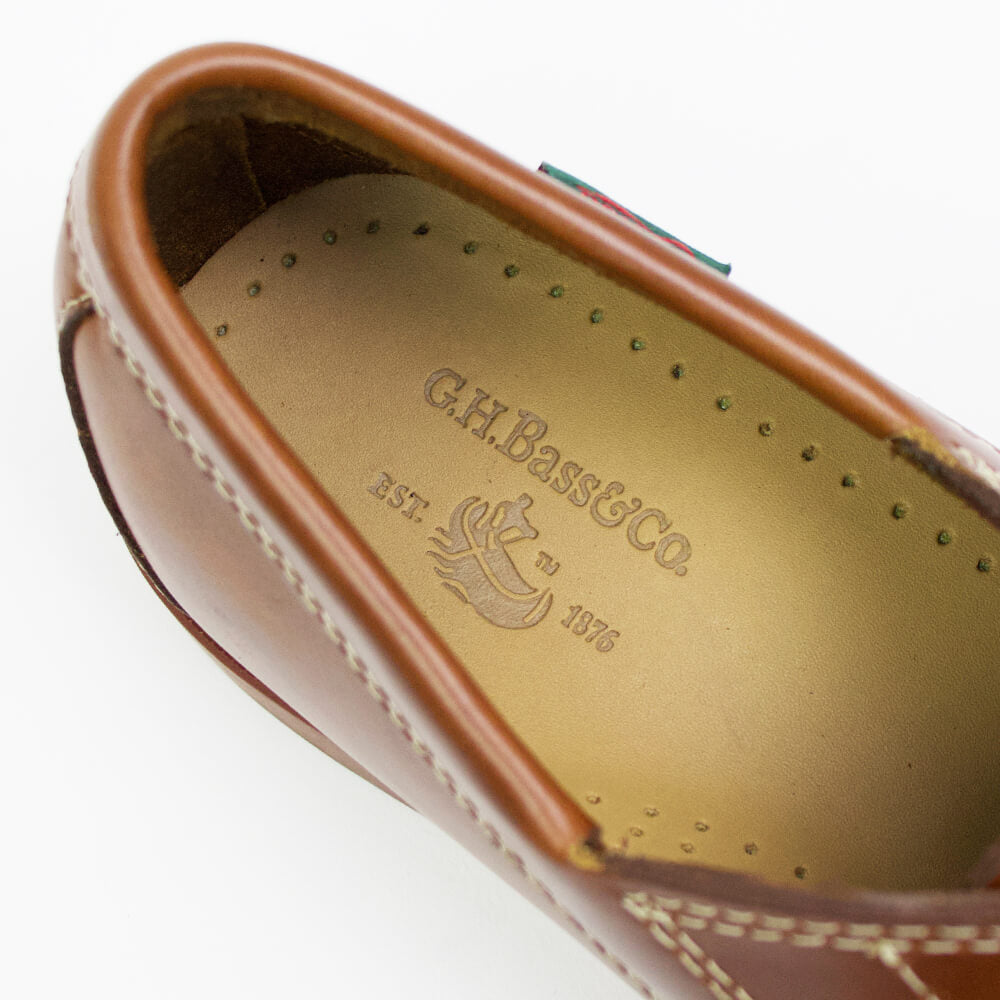 G.H.BASS & CO(ジーエイチ バス)CAMP MOC JACKMAN PULL UP キャンプ モック ジャックマン モカシン シューズ【ブラウン】国内正規品