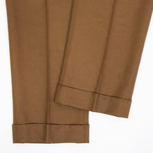 画像をギャラリービューアに読み込む, BERWICH(ベルウィッチ)SCOTCH / スコッチ VB8996 2プリーツ アジャスター付き ウール パンツ【ブロンズ】国内正規品