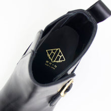 画像をギャラリービューアに読み込む, WH(ダブルエイチ)NWH-0002 ハギンググッドイヤー製法ジョッパーブーツ 【ブラック】国内正規品