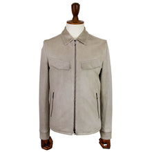 画像をギャラリービューアに読み込む, MOLEC(モレック)ベージュスエードトラッカージャケット【ベージュ】国内正規品