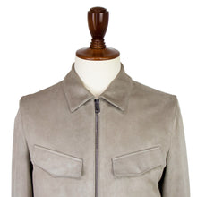 画像をギャラリービューアに読み込む, MOLEC(モレック)ベージュスエードトラッカージャケット【ベージュ】国内正規品