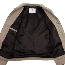 画像をギャラリービューアに読み込む, MOLEC(モレック)ベージュスエードトラッカージャケット【ベージュ】国内正規品